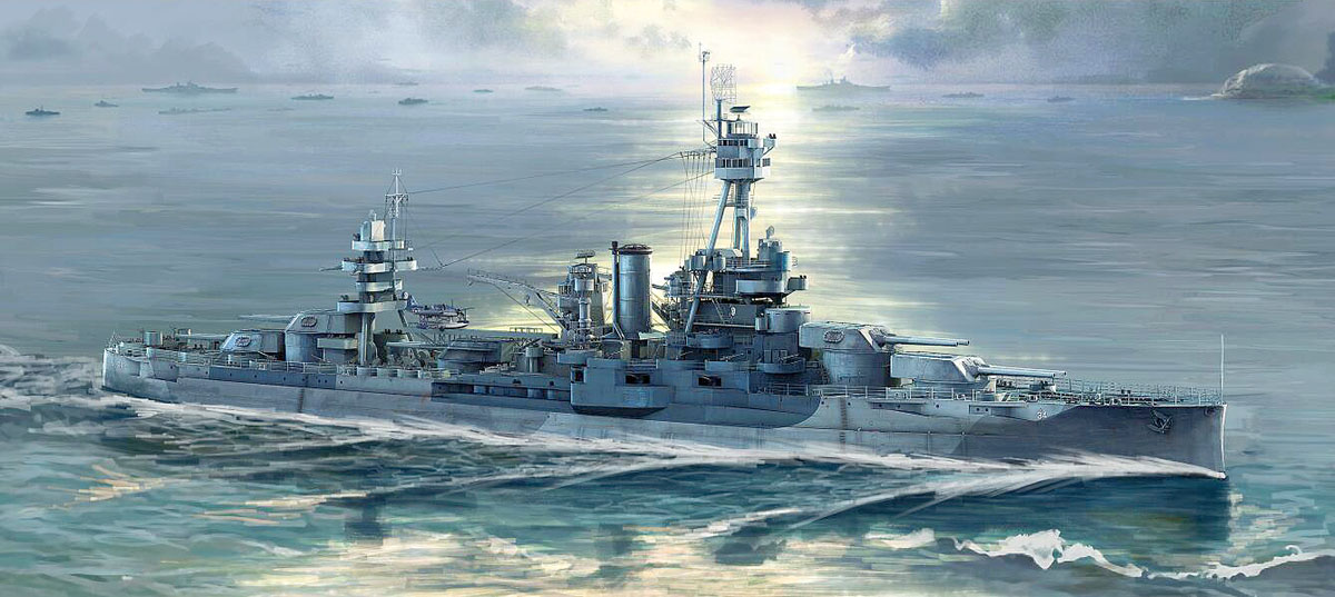 ブランド > トランペッター > 06711 1/700 アメリカ海軍戦艦 BB-34