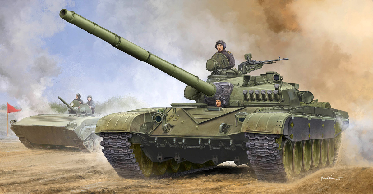 ブランド > トランペッター > 09546 1/35 ソビエト軍 T-72A 主力戦車