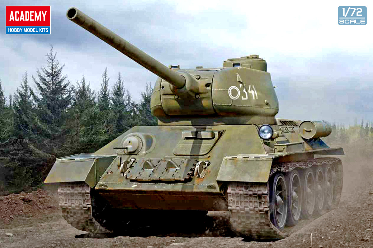 モデル > AFV > 13421 1/72 T-34-85中戦車