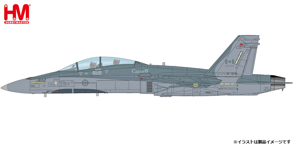 海外規格 CF-188B（複座型／F/A-18B） カナダ空軍 第425戦術戦闘飛行隊 