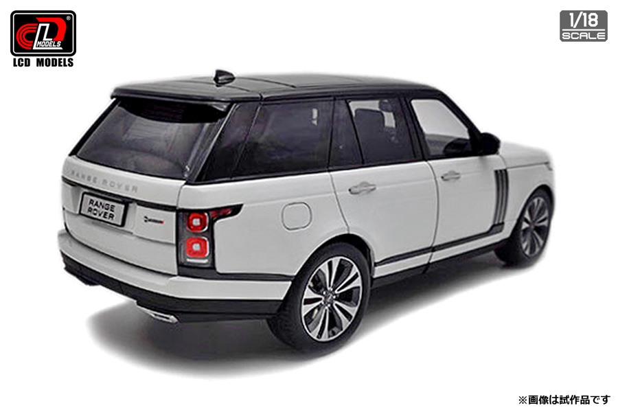 タイプ > ミニカー > NEW LCD18001B-WH 1/18 Land Rover Range Rover
