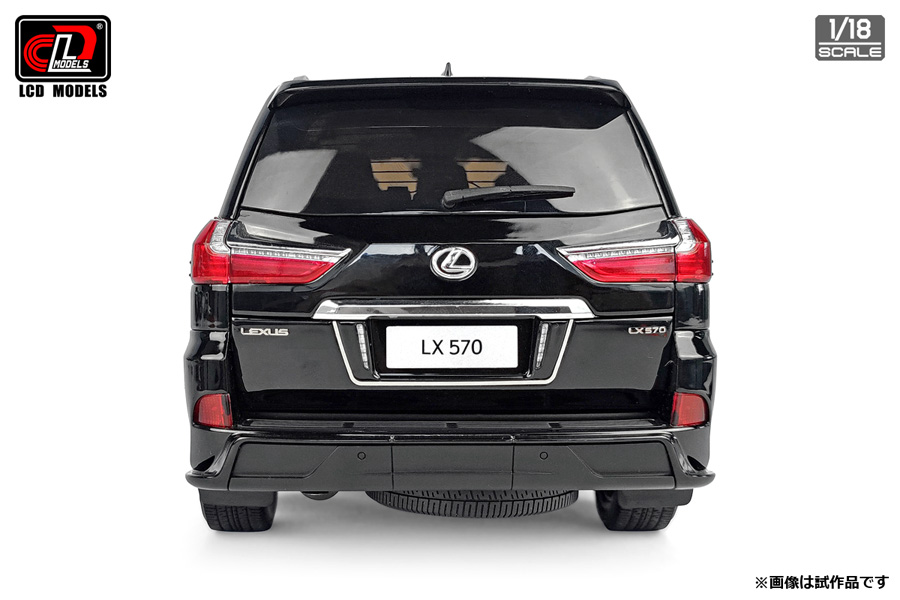 タイプ > ミニカー > NEW LCD18010-BL1/18 LEXUS LX570 ブラック