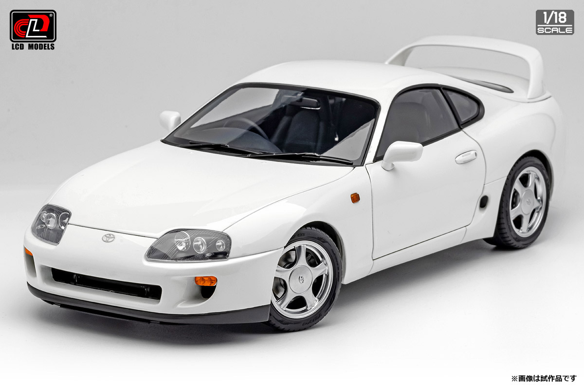 タイプ > ミニカー > NEW LCD18020WH 1/18 Toyota Supra A80 ホワイト