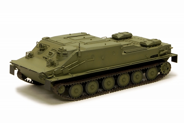 トランペッター1/35ロシアMAZカーゴトラック＆BTR-50PK水陸両用車