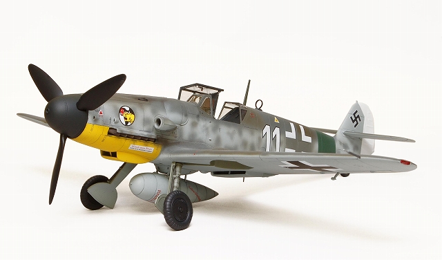 トランペッターモデル 1/32 ドイツ軍 メッサーシュミット Bf109G-6