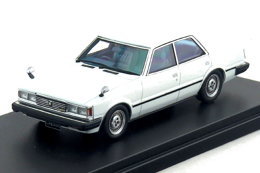 Hi-Story 1/43 Toyota CRESTA Super Lucent (1981) ホワイト | ミニカー