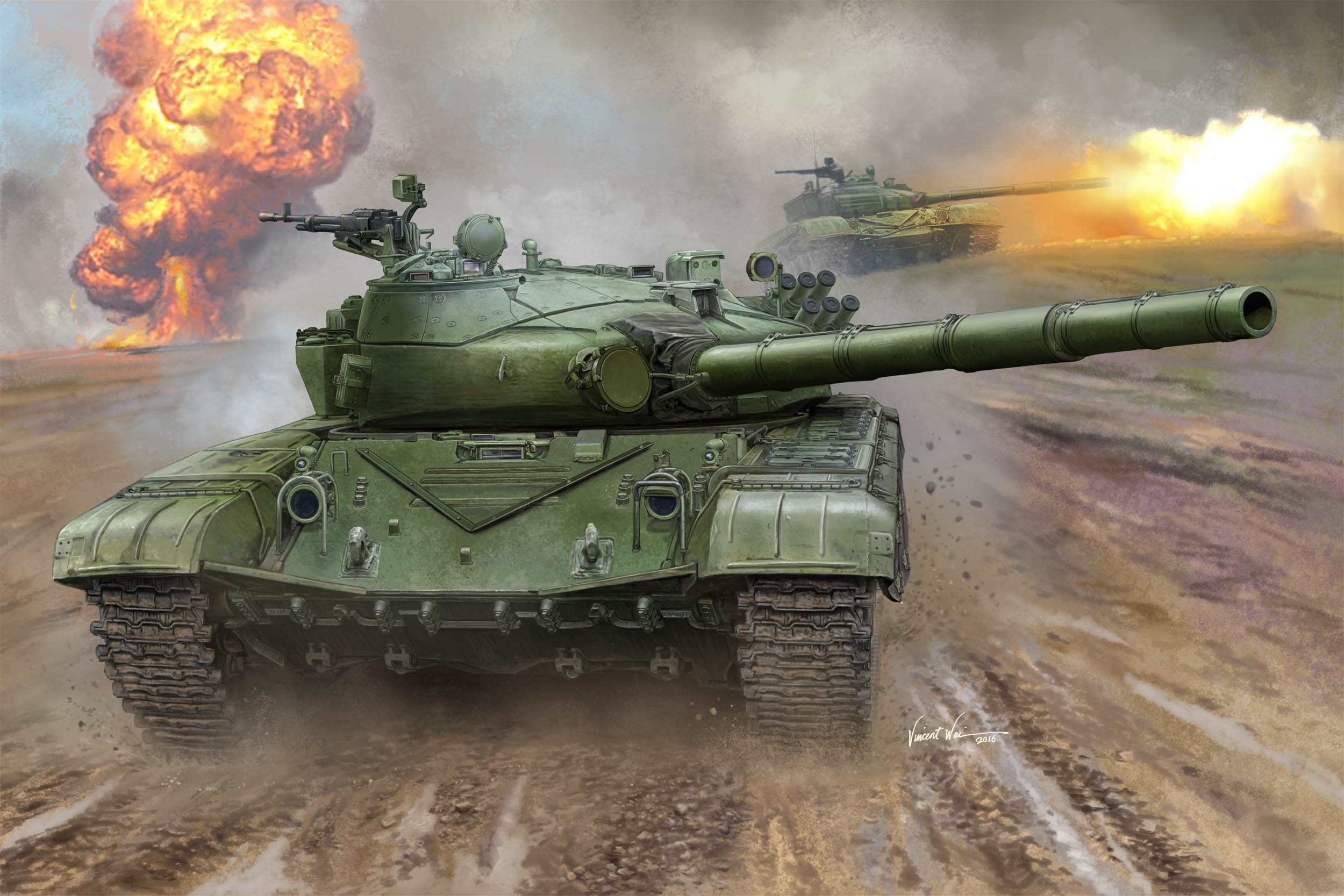 ブランド > トランペッター > 00924 1/16 ソビエト軍 T-72B 主力戦車