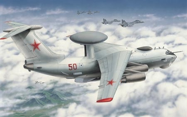 トランペッターモデル 1/72 ロシア空軍 イリューシン A-50 メイン